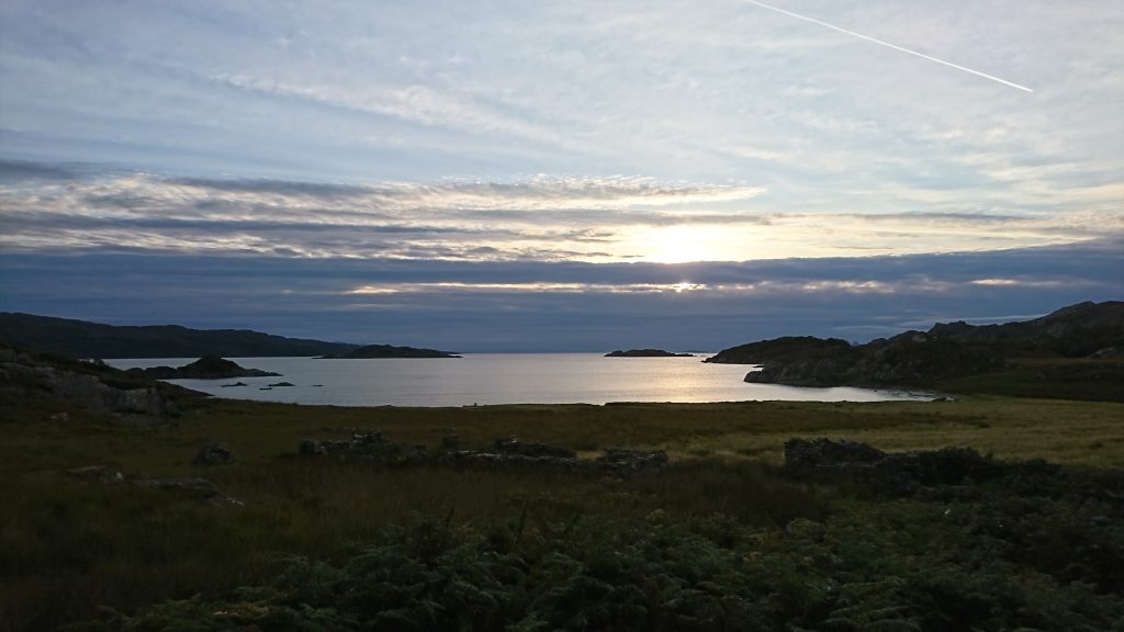 Sundown on the Sound of Arisaig